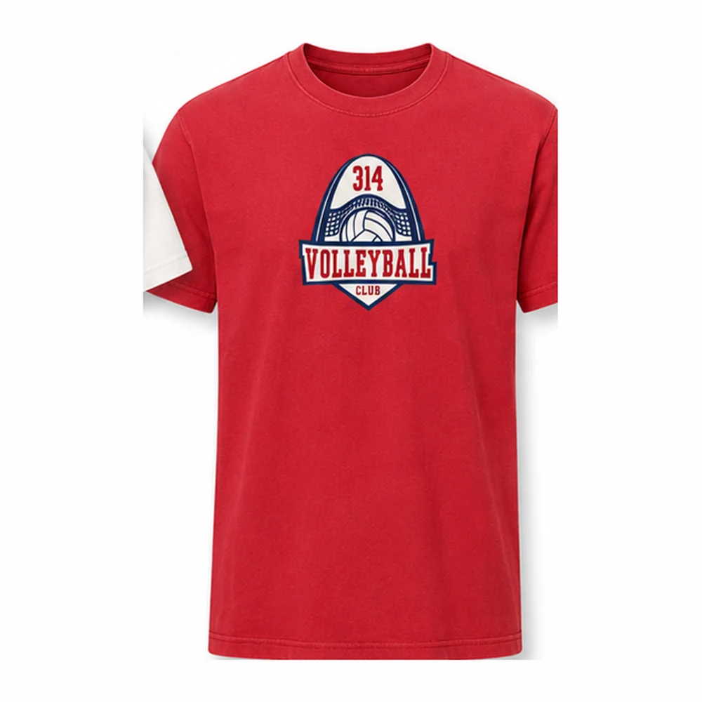 Red 314 Volleyball Club T-shirt